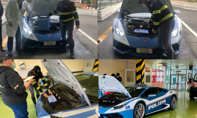 Italian Police Used Lamborghini To Deliver Urgently Needed Kidneys To 2 Patients - autojosh