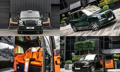 Khan Unveils £120k Customized London Taxi Inspired By Rolls-Royce, Maybach And Bugatti (Photos) - autojosh