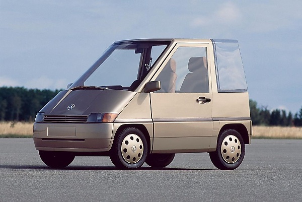 1981 Mercedes NAFA Concept, A 2-seater With Two Sliding Doors That Inspired A-Class, Smart fortwo - autojosh 