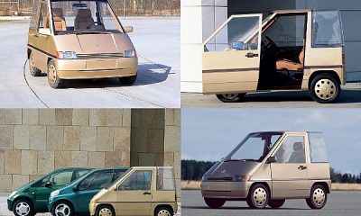 1981 Mercedes NAFA Concept, A 2-seater With Two Sliding Doors That Inspired A-Class, Smart fortwo - autojosh