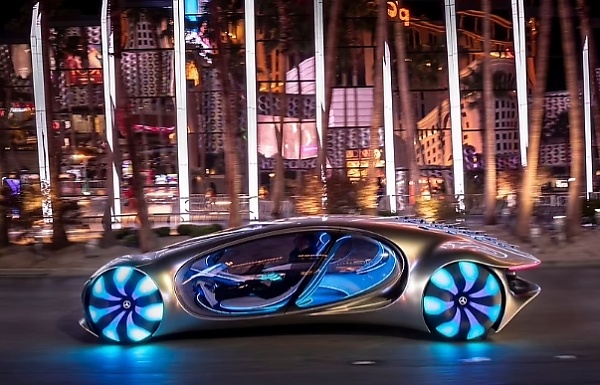 Mercedes Unveils Avatar-inspired AVTR That Has No Steering Wheels, Can Drive Sideways - autojosh 
