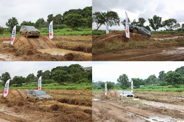 Today's Photos : Toyota Cote d'Ivoire Takes Land Cruiser LC 300, Hilux For An Off-roading Adventure - autojosh