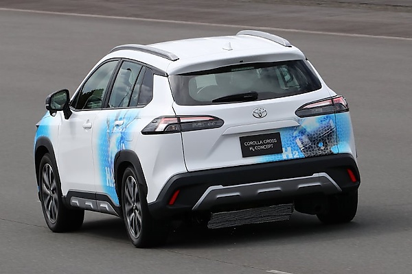 Toyota Unveils Hydrogen-Combustion Corolla Cross H2 Concept - autojosh 