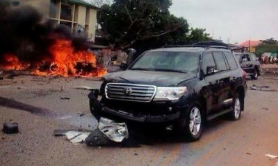 How Kwankwaso’s Armored SUV Gift Helped Me Survive Kaduna Bomb Attack - Buhari - autojosh