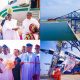 Pictures : President Buhari Arrives Lagos, Commissions $1.5bn Lekki Deep Seaport - autojosh