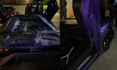 Burna Boy Takes Delivery Of His Lamborghini Aventador SVJ - autojosh