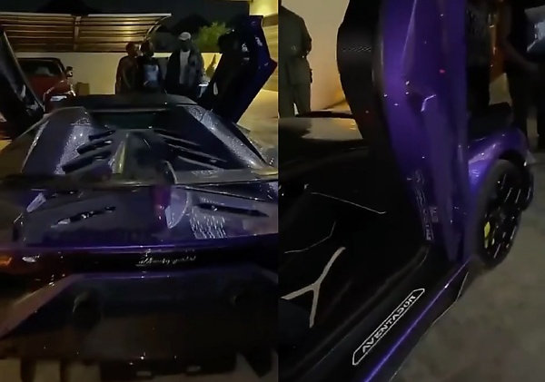 Burna Boy Takes Delivery Of His Lamborghini Aventador SVJ - autojosh