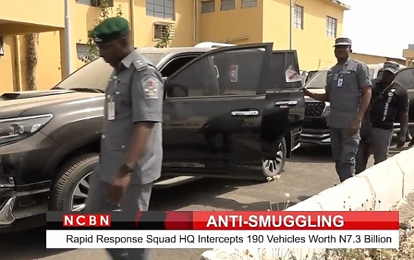 Customs Intercepts 190 Vehicles Worth ₦7.3b, Including 2 Prado's With The Same Chassis Number - autojosh 