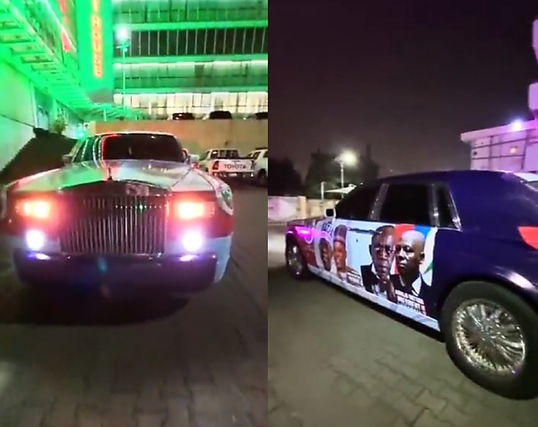 Sunny Ade's 'Gold' Rolls-Royce, Burna's Aventador, Amokachi APC-branded Phantom, Nigerian News You Missed In January - autojosh 