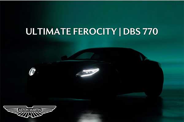 Aston Martin Teases DBS 770 Ultimate As Swansong Model To The V12