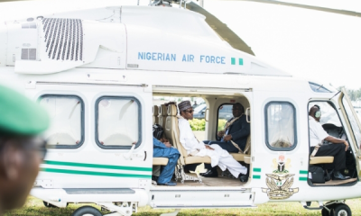 Kano Residents Hauled Stones At Buhari’s Helicopter, Convoy (Video) - autojosh