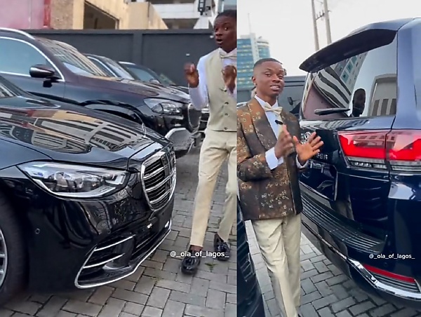 Nigerian Carfluencer Shows Off A Garage That Houses All-black Car Collection Worth ₦1.5 Billion - autojosh 