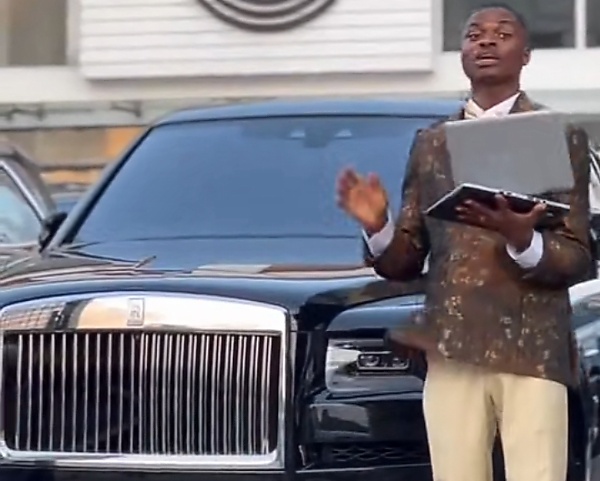 Nigerian Carfluencer Shows Off A Garage That Houses All-black Car Collection Worth ₦1.5 Billion - autojosh 