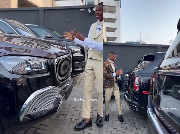 Nigerian Carfluencer Shows Off A Garage That Houses All-black Car Collection Worth ₦1.5 Billion - autojosh 