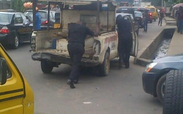 Nigerian Police PRO Explains Why Its Patrol Vehicles Always Look Dirty, Scattered - autojosh 