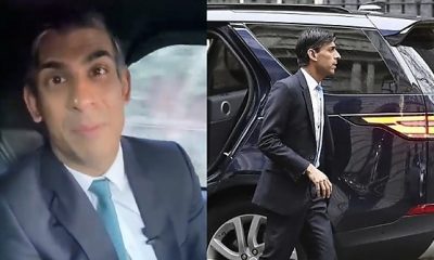 Police Fines British Prime Minister Rishi Sunak For Not Wearing Seatbelt In A Moving Car - autojosh