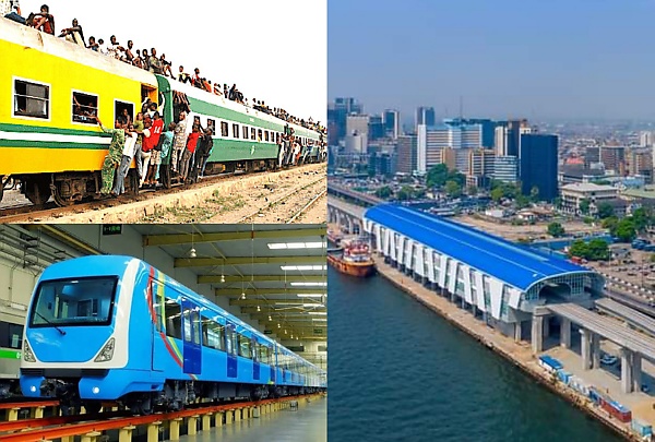 Rail Transportation In Lagos : Then 'Overloaded Train' Vs Now 'Blue Line Electric Train' (PHOTOS) - autojosh