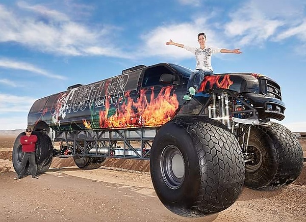 Meet the world's first luxury monster truck