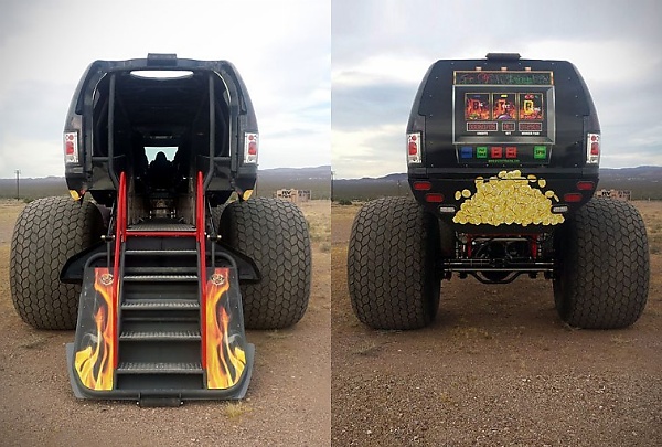 Meet The Sin City Hustler, The World's Longest Monster Truck, The Length Of Two Hilux - autojosh 