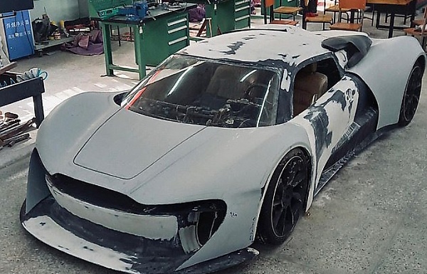 Taliban Unveils Made-in-Afghanistan Supercar Powered By Toyota Corolla Engine - autojosh 