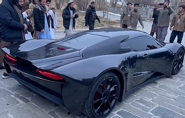 Taliban Unveils Made-in-Afghanistan Supercar Powered By Toyota Corolla Engine - autojosh 