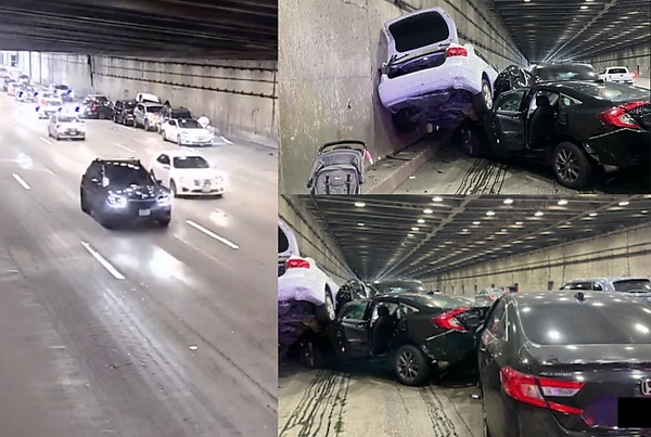 Exclusive: Surveillance Footage of Tesla Crash on Bay Bridge