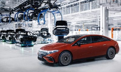 The 22 Millionth Mercedes Vehicle, An EQS 580 EV, Rolls Off The Production Line At Factory 56 - autojosh