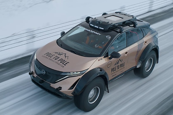 Adventure-ready Nissan Ariya EV On 39-Inch Tyres Set To Drive From Earth's North Pole To South Pole - autojosh
