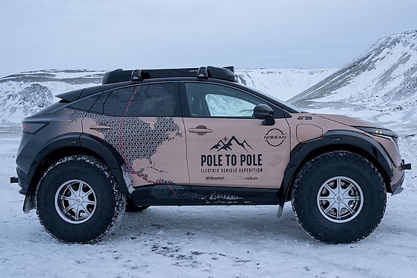 Adventure-ready Nissan Ariya EV On 39-Inch Tyres Set To Drive From Earth's North Pole To South Pole - autojosh 