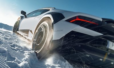 Watch The All-terrain Lamborghini Huracán Sterrato Play In The Snow And Ice - autojosh