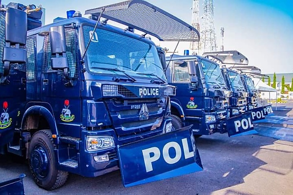 Photos News : Pres. Buhari Commissions Operational Vehicles, Crowd Control Equipment - autojosh 