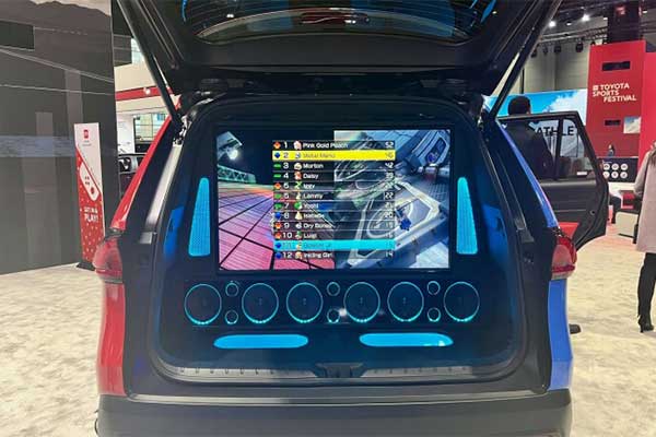 Toyota And Nintendo Collaborate To Make The Ultimate Gaming SUV In This Custom 2024 Grand Highlander