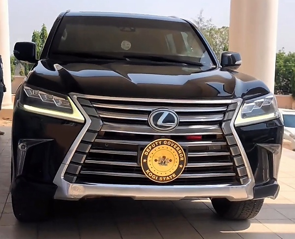 Kogi Deputy Governor Loves Showing Off His ₦130 million Lexus LX 570 - autojosh 