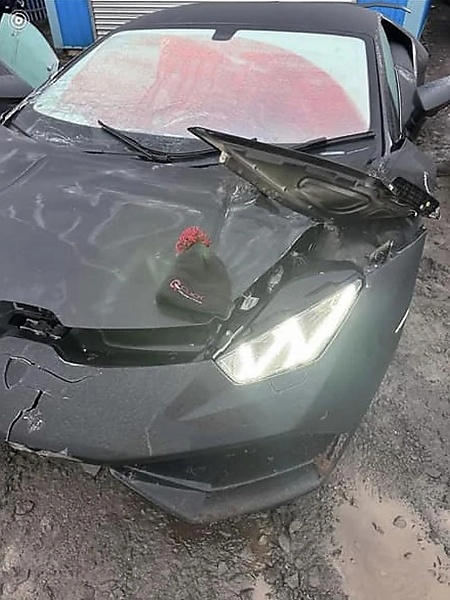 Man Crashed £160,000 Lamborghini Three Weeks After Winning It Online With A £1 Ticket - autojosh 