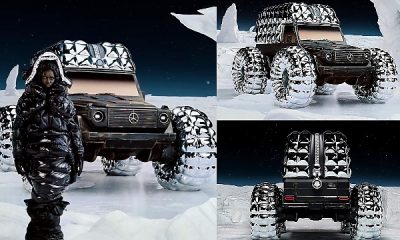 Mercedes And Moncler Reveal PROJECT MONDO G, A Unique Art Piece Inspired By G-Class And Jacket - autojosh