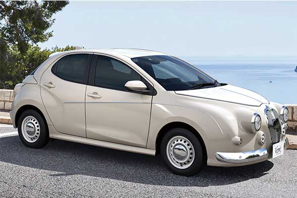 Check Out The Retro Styled Mitsuoka Viewt That has The Styling Of A Jaguar But Bones Of A Yaris