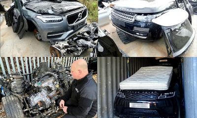 UK Police Seize £14m Worth Of Stolen Cars And Parts Due To Be Shipped Overseas Last Year - autojosh