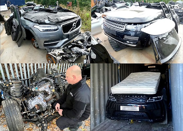 UK Police Seize £14m Worth Of Stolen Cars And Parts Due To Be Shipped Overseas Last Year - autojosh
