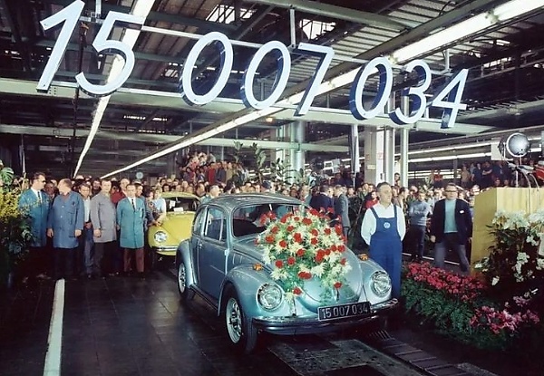 51 Years Ago Today : Volkswagen Beetle Became The Best-selling Car Ever - autojosh
