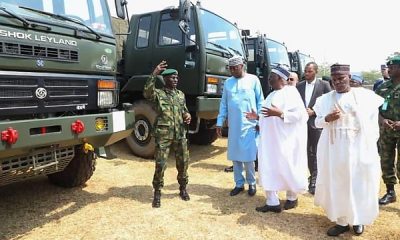 Buhari Commissions 700 Nigerian-assembled Ashock Leyland Troops Carrying Vehicles - autojosh