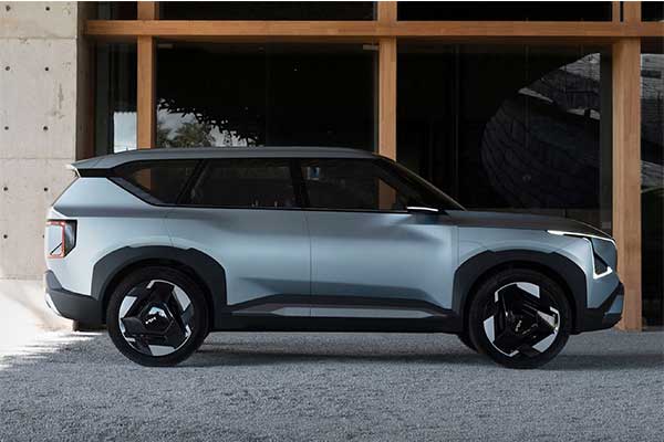 Kia Showcases A Sportage Sized EV5 (Electric) Crossover SUV Concept