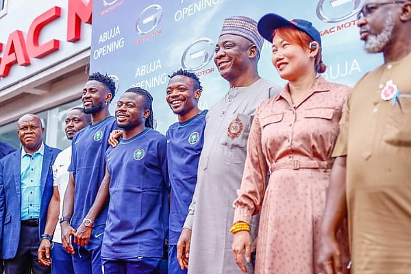 Today's Photos : Super Eagles Stars In Attendance As GAC Motor Opens G Style Showroom In Abuja - autojosh 