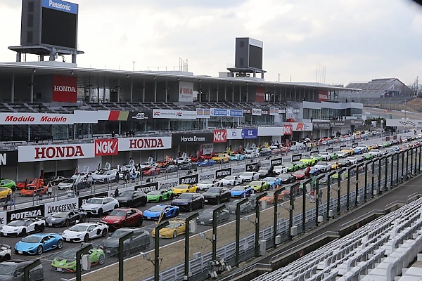 Lamborghini Parades 251 Cars To Celebrate 60th Anniversary, Sets Guinness World Record - autojosh 
