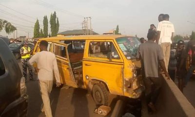 Menace Of One-way Driving : Danfo Driver Driving Against Traffic Kills Private Car Owner At Meiran - autojosh