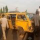 Menace Of One-way Driving : Danfo Driver Driving Against Traffic Kills Private Car Owner At Meiran - autojosh
