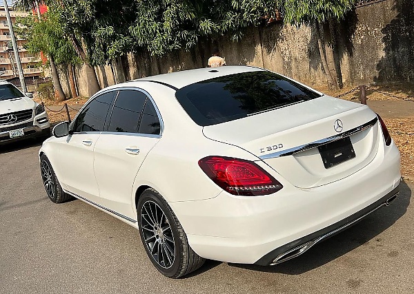 Ola of Lagos Buys Mercedes C-Class, Takes Ride To Obi Cubana To Bless It - autojosh 