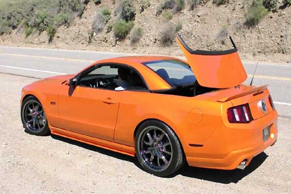 Photo Of The Day: Checkout This 2011 Ford Mustang With A Retractable Hardtop