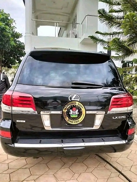 Rev. Father Hyacinth Alia Now Rides In A Lexus LX 570 Fitted With 'Governor-elect Benue State' Plate - autojosh