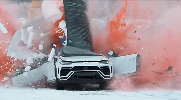 Russian YouTuber Destroys His ₦350M Lamborghini Urus To Promote His Energy Drink - autojosh 