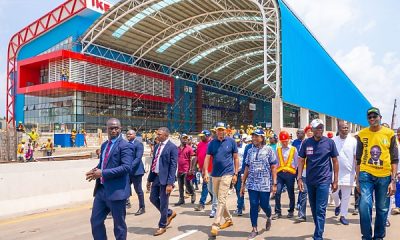 Sanwo-Olu Inspects Red Line Mega Train Station At Ikeja, Says It Will Transports 1 Million Passengers Daily - autojosh